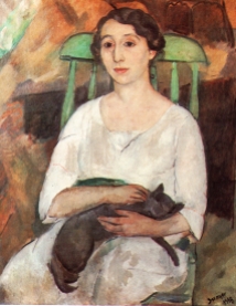 Joaquim Sunyer, Elvira i el gat 1918)